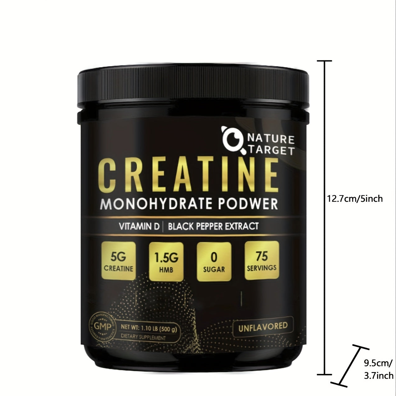 Nature Target Creatine Monohydrate Powder 500g