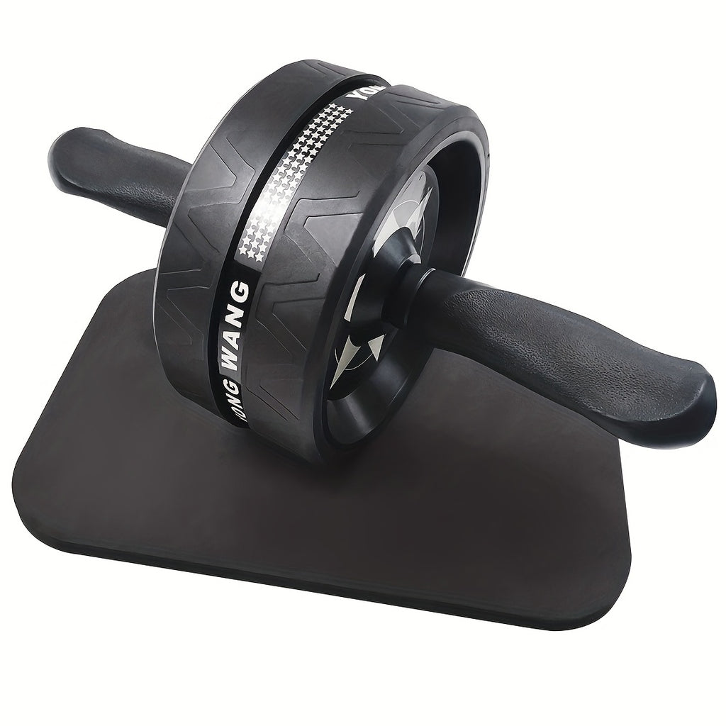 Ab Roller Wheel for Core Training – Silent, Stable & Compact – Home Gym Fitness Equipment