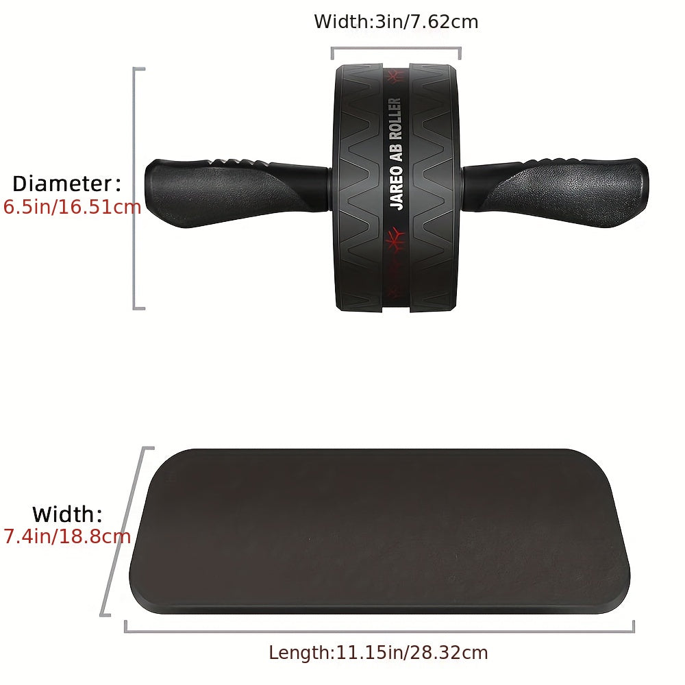 Ab Roller Wheel for Core Training – Silent, Stable & Compact – Home Gym Fitness Equipment