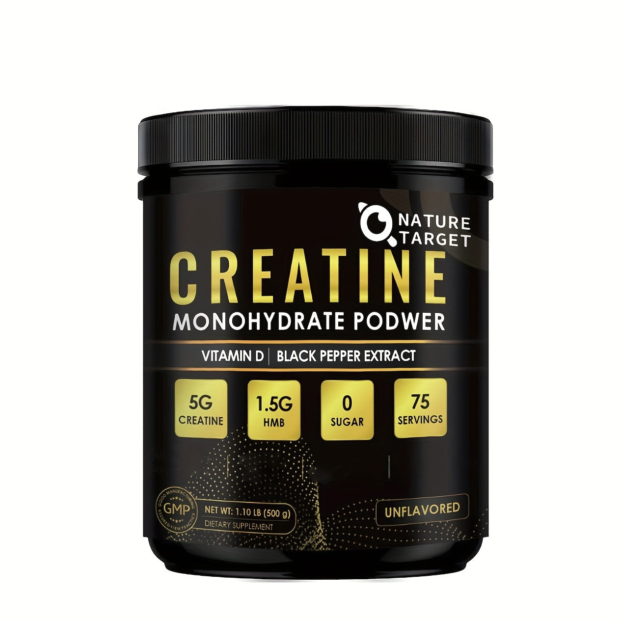 Nature Target Creatine Monohydrate Powder 500g